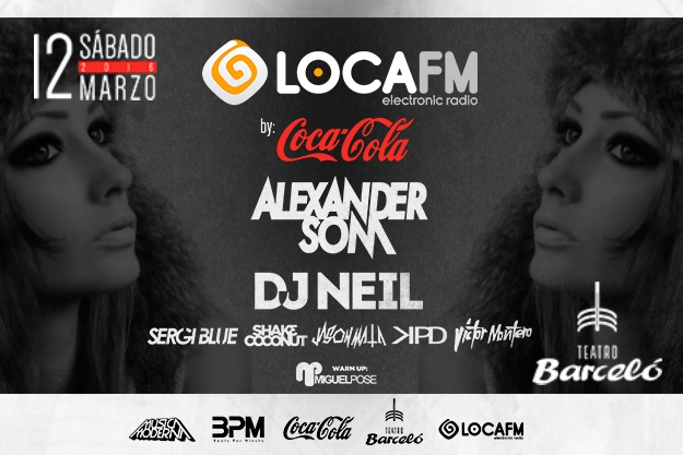 Coca-Cola te invita a la 2? Fiesta Loca FM en Teatro Barcel